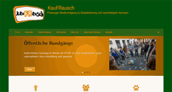 Desktop Screenshot of kaufrausch-freiburg.de